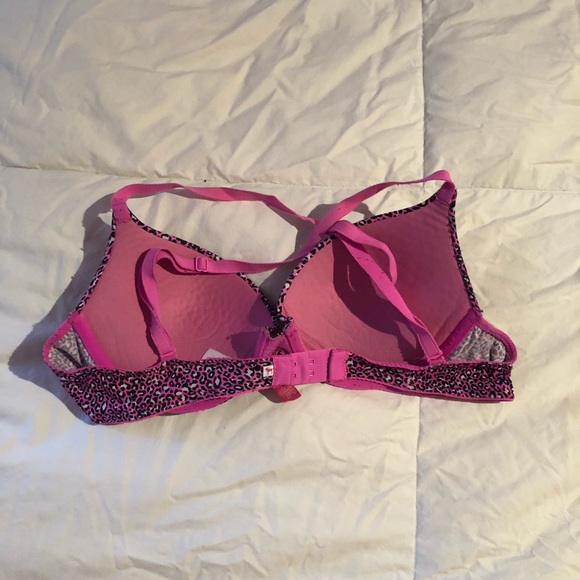 PINK cheetah print lush up bra - Picture 3 of 4